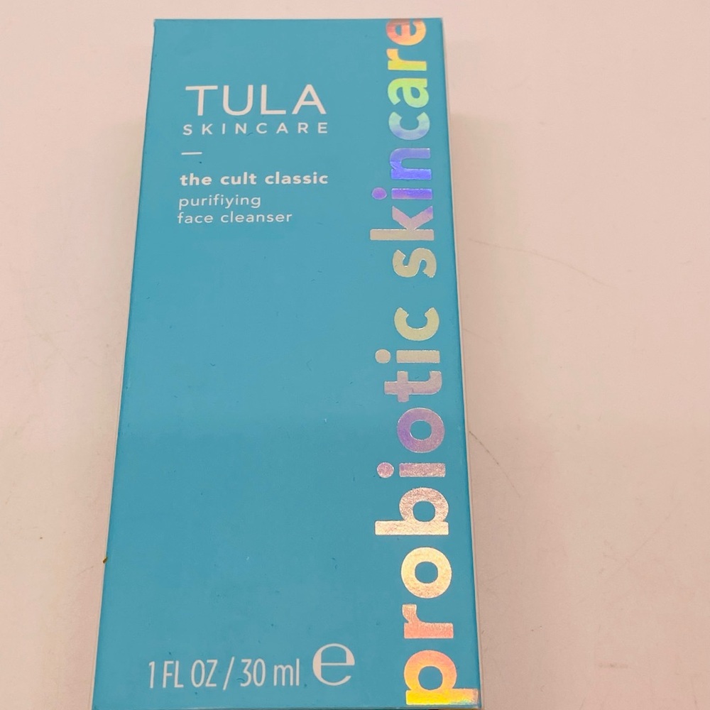 NWT Tula Probiotic Cleanser & Exfoliant Travel Size 1oz/30 ml